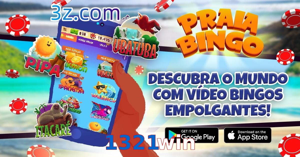 1321win menu do jogo